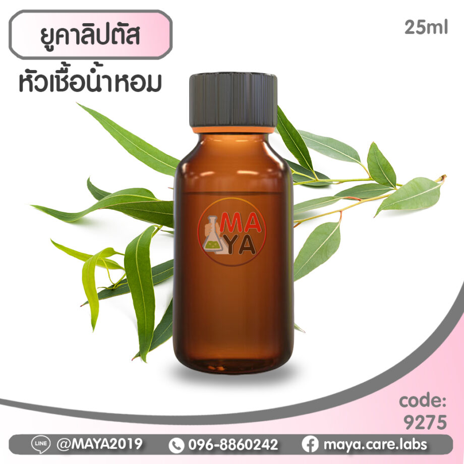 กลิ่น ยูคาลิปตัส Eucalyptus หัวน้ำหอม หัวเชื้อน้ำหอม no.9275  น้ำหอมสำหรับเครื่องสำอาง ครีม โลชั่น สบู่