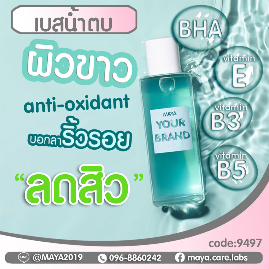 Maya basic moisturizing skin treatment essence มายาเบสิคมอยส์เจอไรซิ่งสกินทรีทเมนต์เอสเซนส์ (เบสน้ำตบ)